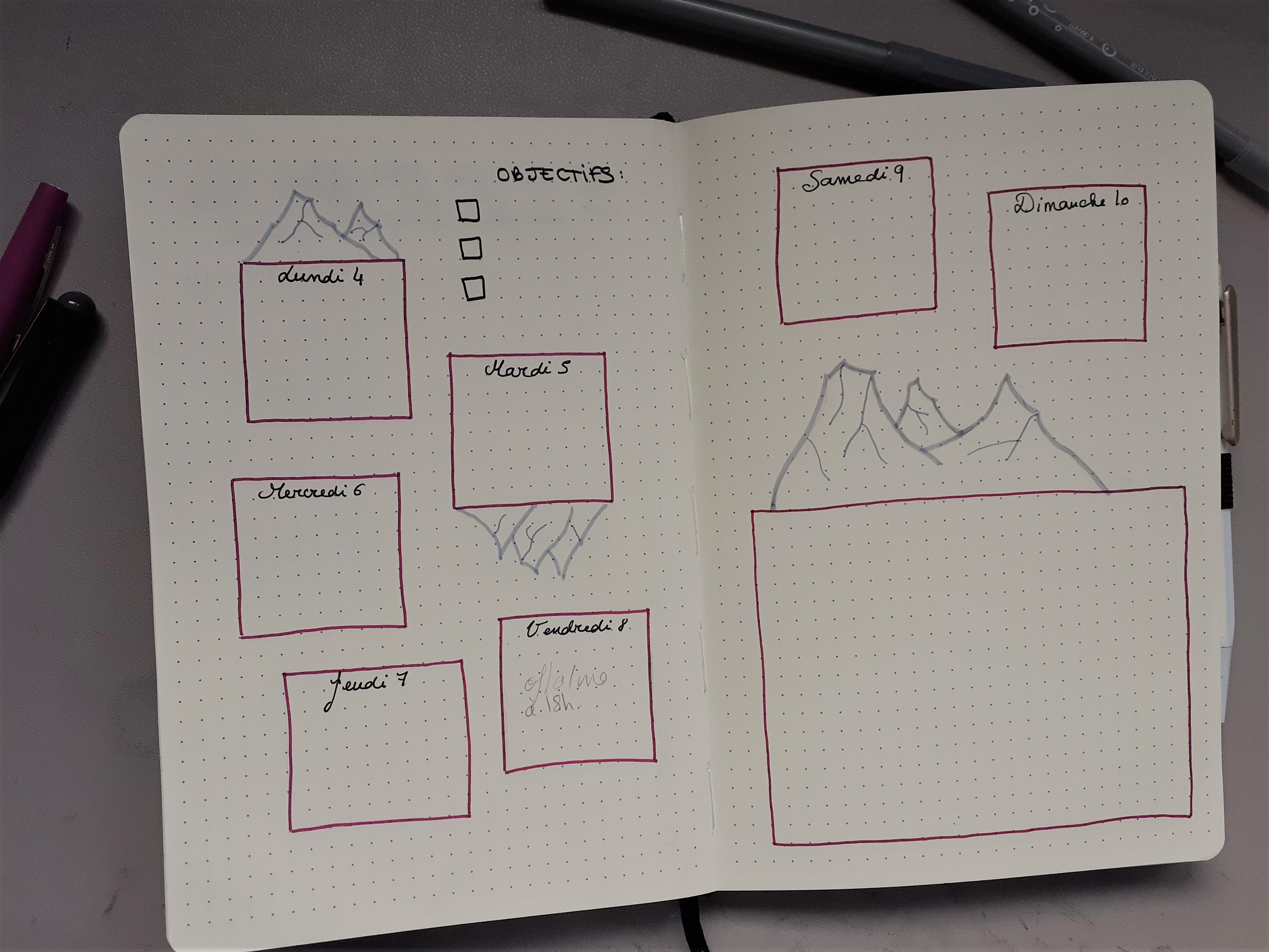 semaine thème montagne